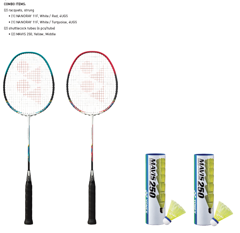 Yonex NanoRay | Wayne Sporting Supplies - Badminton
